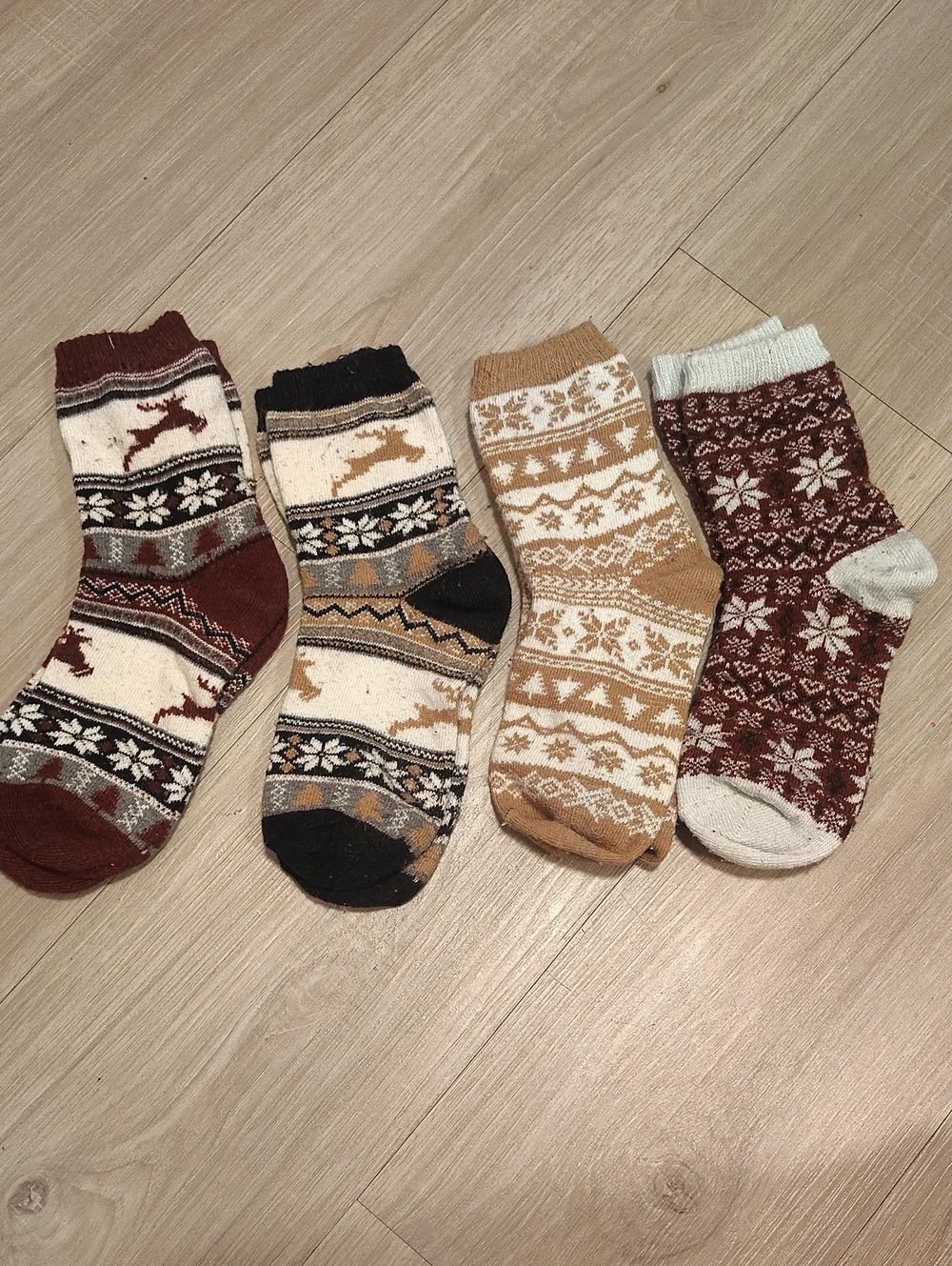 Women's Patterned Crew Boot Socks